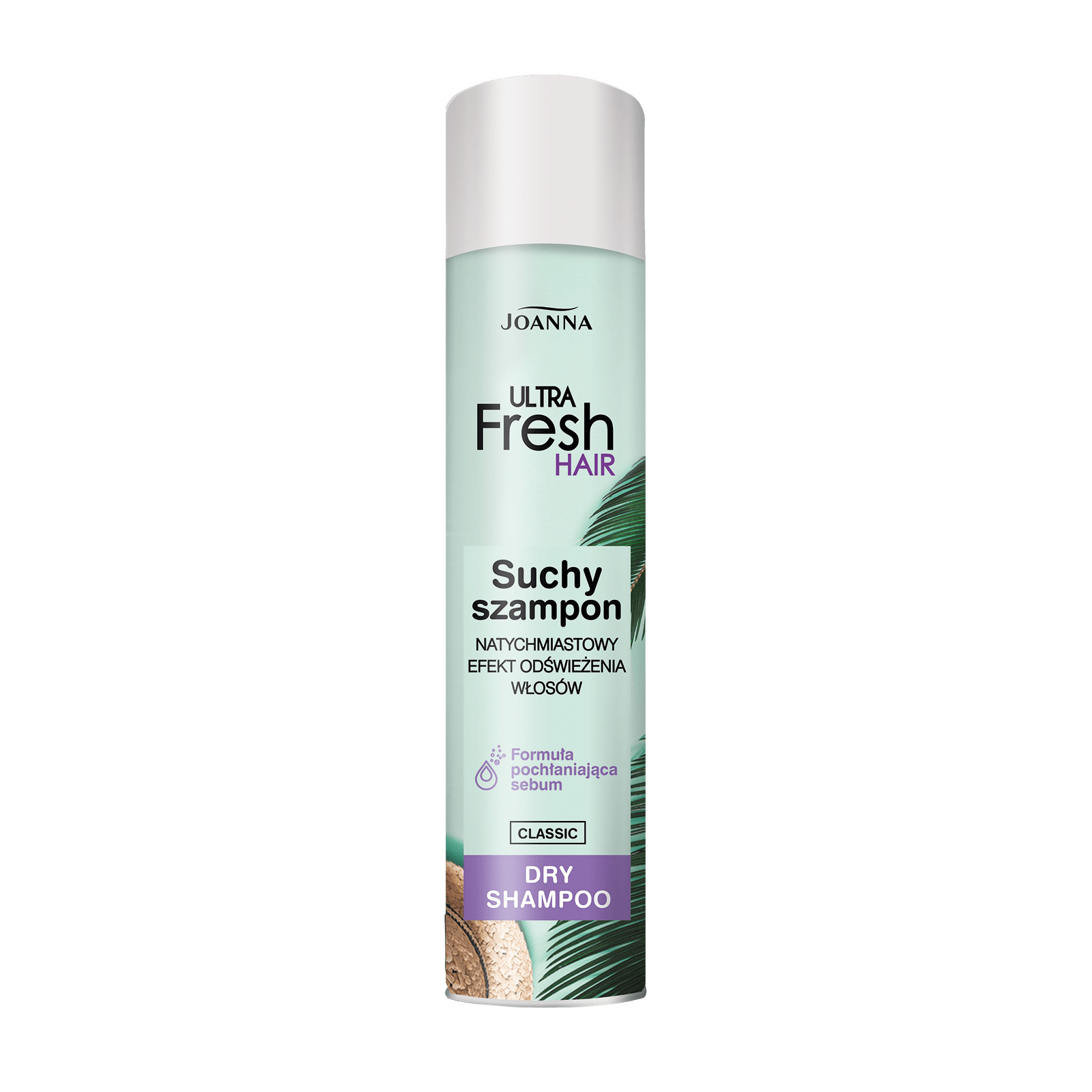 Сухий шампунь Joanna Ultra Fresh Hair Classic Dry Shampoo для освітленого волосся, 200 мл